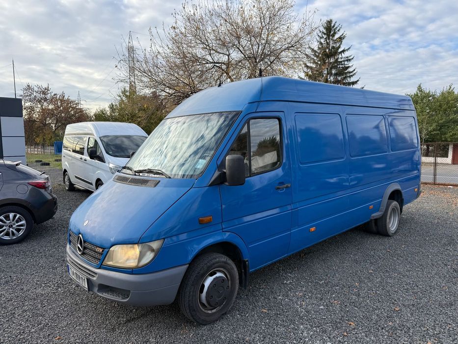 Mercedes-Benz Sprinter 416 / Clima / Extra Lung si Inalt /4600kg/ Punte Dubla/ 160Cp