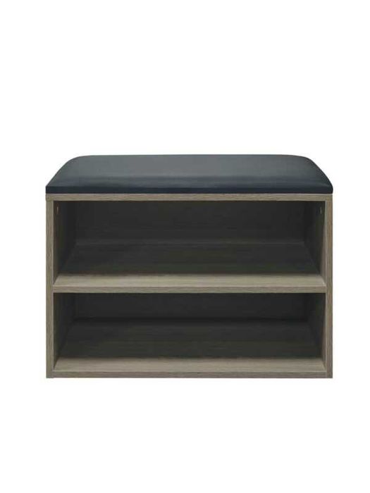 Шкаф за обувки, Kiana, Натурален, Дъб, Орех, Пдч, 60х32х44см.