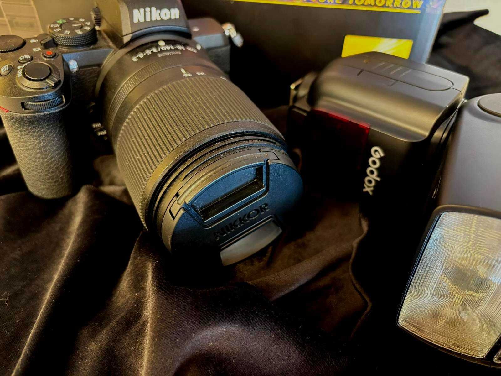 фотоапарат Nikon Z50 + обектив Nikon NIKKOR Z 18-140mm с ГАРАНЦИЯ