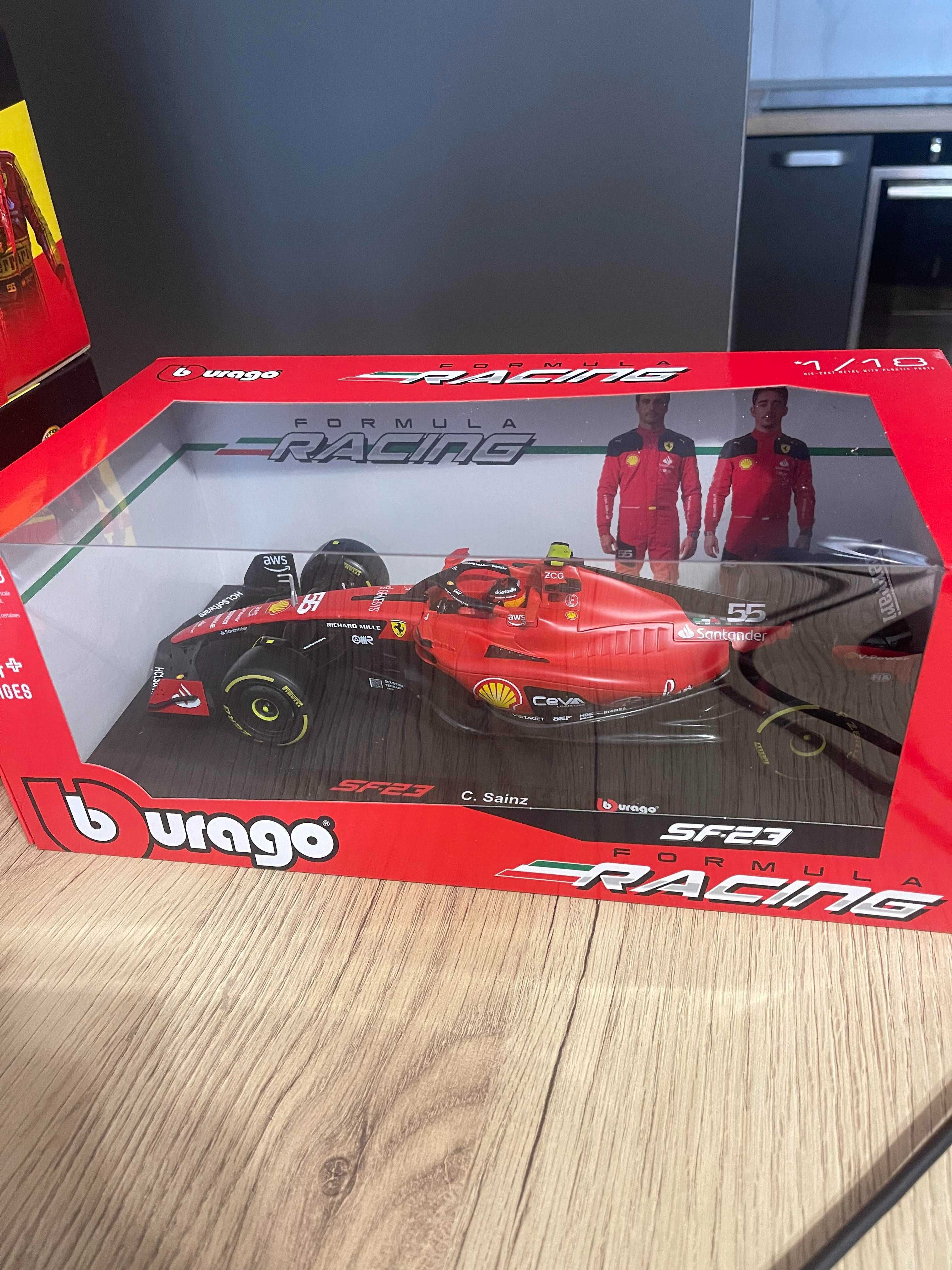 Продавам колекционерски модели на формула 1 Bburago 1:18, Ferrari