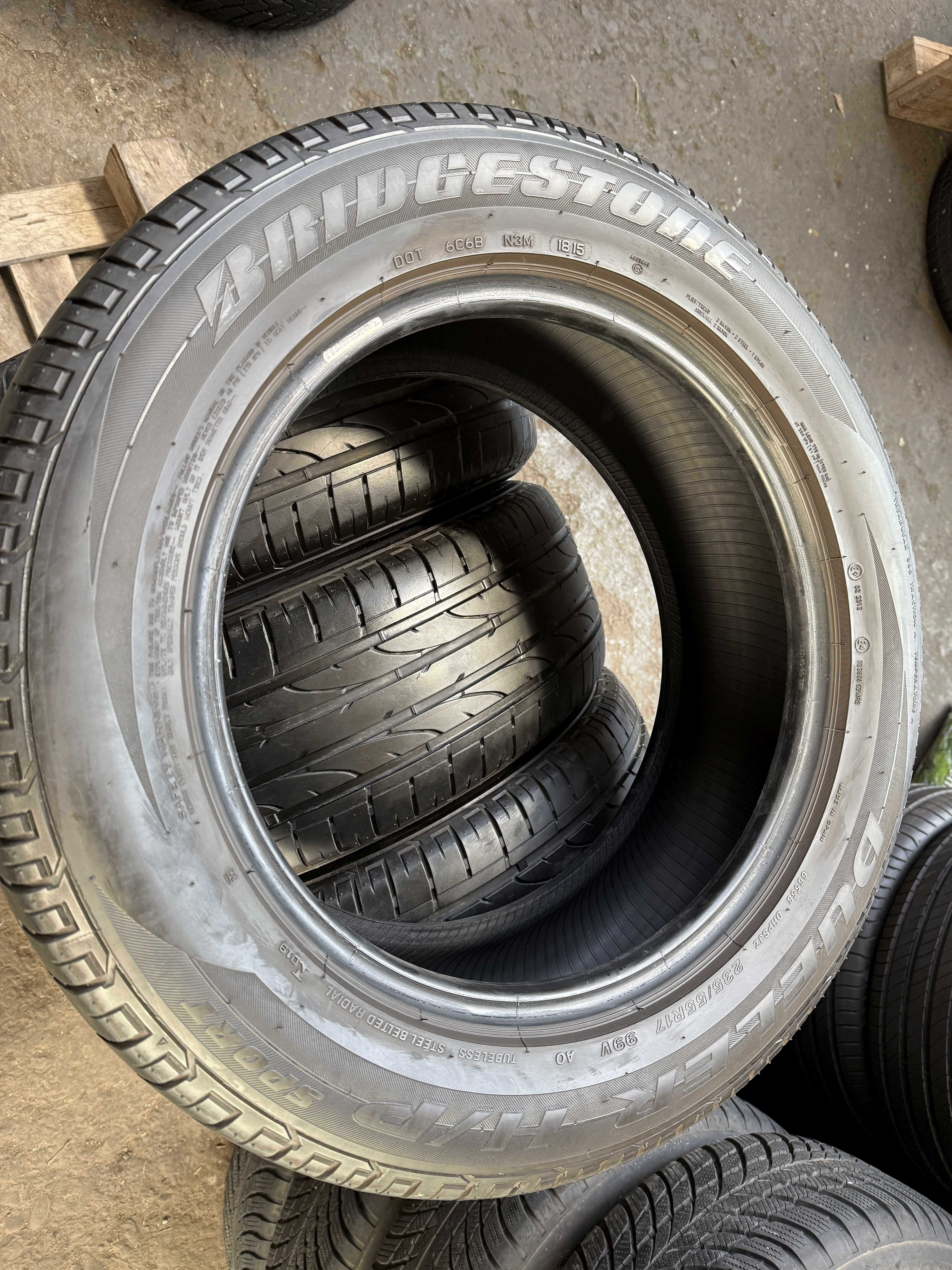 SET 4 Anvelope Vara 235/55 R17 99V BRIDGESTONE Dueler H/P AO