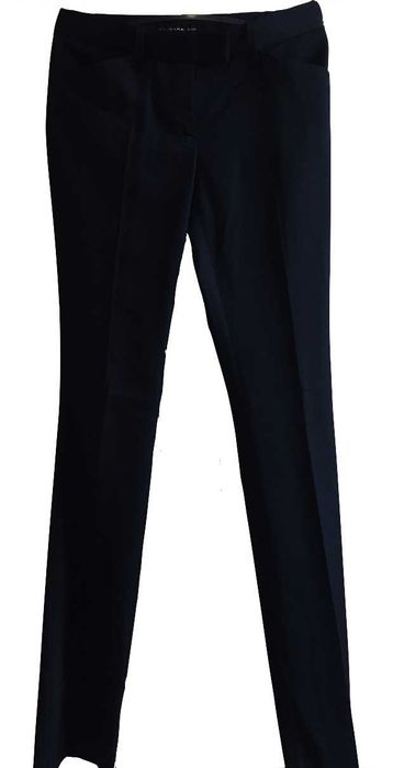 BARBARA BUI Superbi Pantaloni Lână Negru Classic Slim-Fit Casual