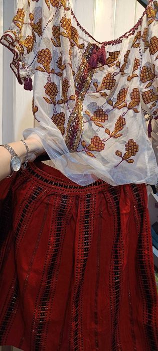 Costum national de fetite 10-12 ani