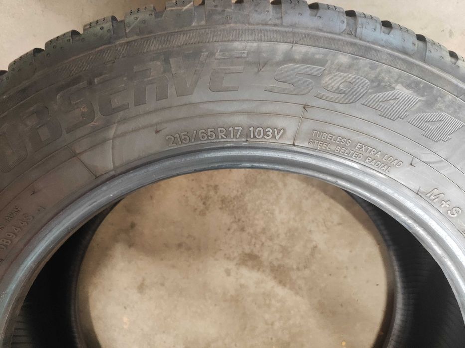 4бр.зимни гуми 215/65/17 Toyo