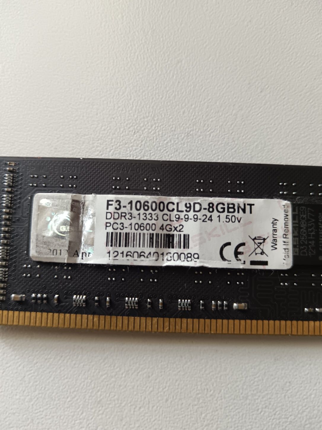 Placa ram 4Gx2 (NOUA/NEFOLOSITA)