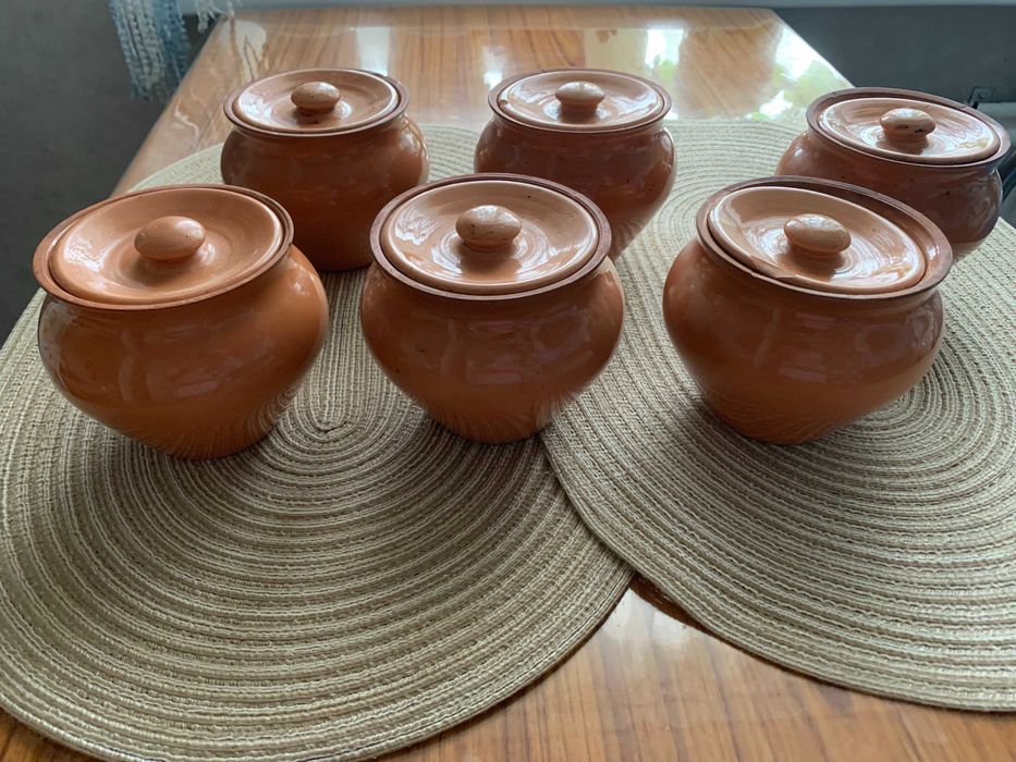 керамические горшочки