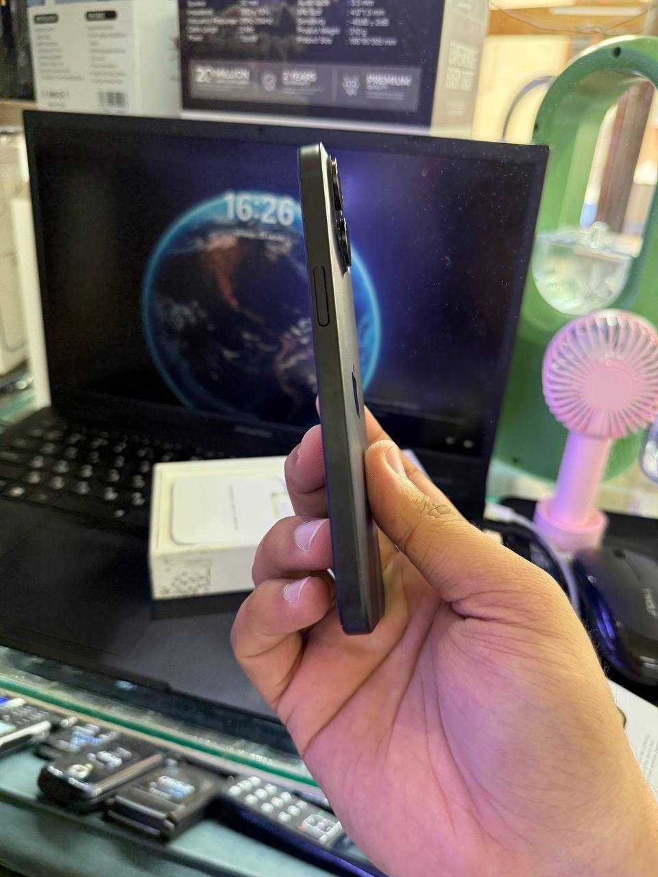Zaklat berish shart iPhone 15 Ninja Black Titanium 128Gb 88% Hka Euro
