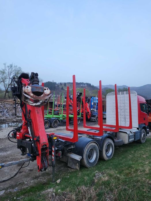 SCANIA R730 transport forestier lemn,bușteni