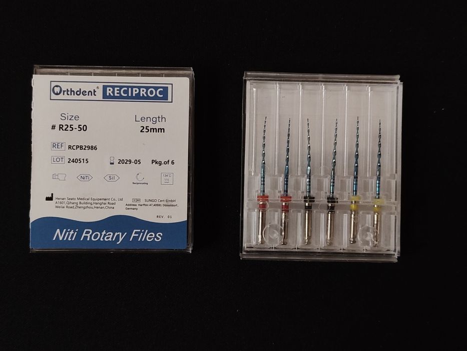 Turbina dentara LED - Air Flow- Ace RECIPROC - Pivoti sticla - PLUGGER