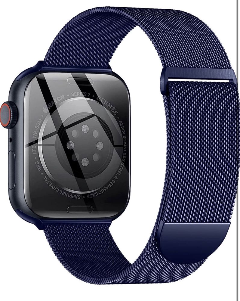 Curea Husa X Bratara Metalica Zale Fine Ceas Apple Watch Iphone