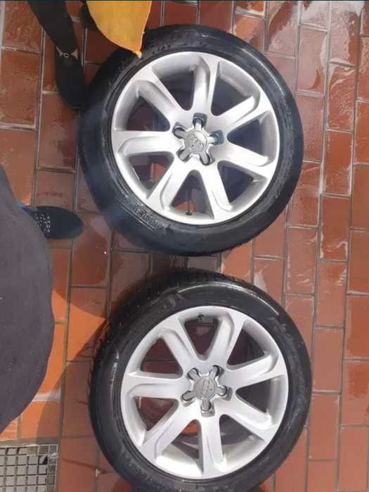 Vând jante 18 inch  255 45 18  5x112 - ET 32 - 8,5j - CB: 66,6