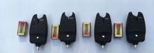 Set 4 senzori digitali pescuit plus 4 baterii