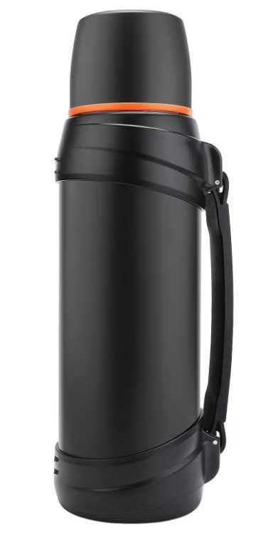 Termos Olerd 2.5L, inox, albastru inchis, ideal camping si drumetii