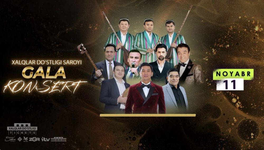 Galakonsert 11-noyabr xalqlar dostligi saroyida