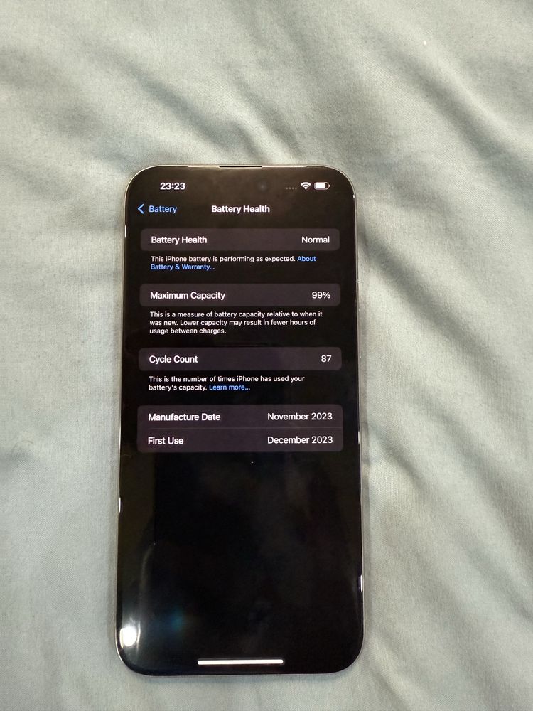Iphone 15 pro max 256gb