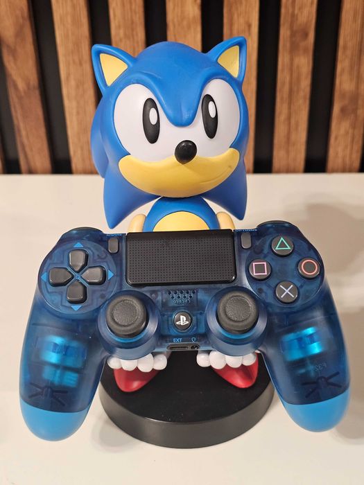 Controller Sony Play Station 4 PS3 V2 editie rara Albastru transparent