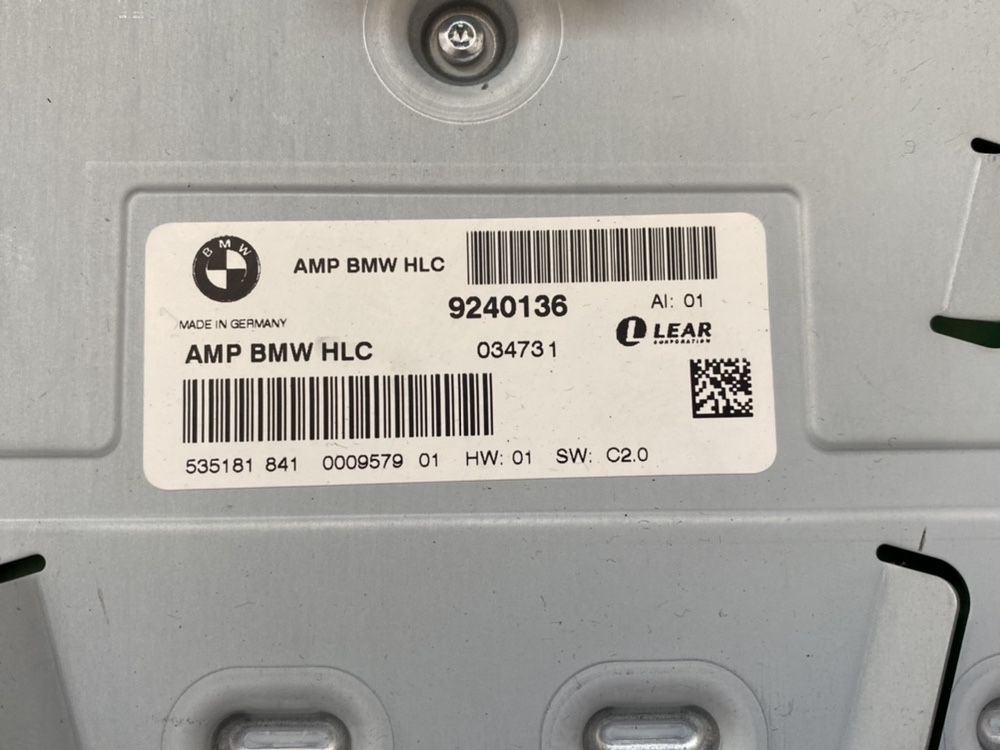 Sistem audio HI-FI / Logic 7 BMW X5 E70 / X6 E71