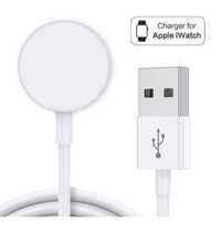 Cablu Usb Compatibil Apple Iphone Magnetic Rotund Alb Orice Serie