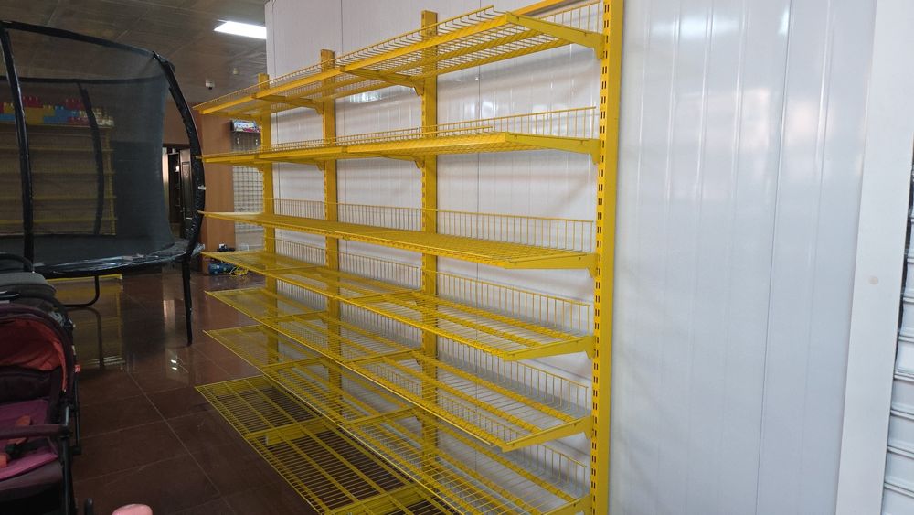 Полки метал каждый отсек отдельно