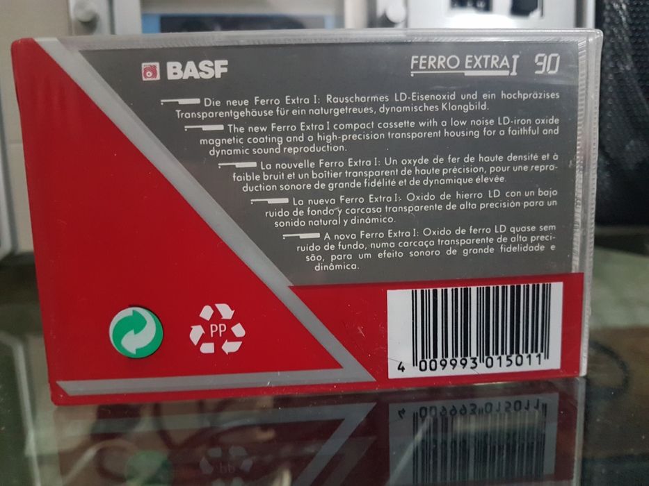 BASF  ferro extra1  90мин аудио кассета