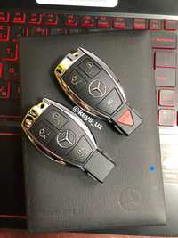 Пульт Ключ+привязка Mercedes