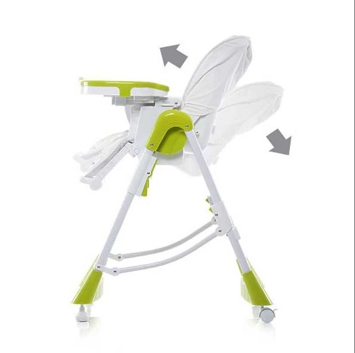Стол за хранене Chipolino Комфорт Плюс Зелен