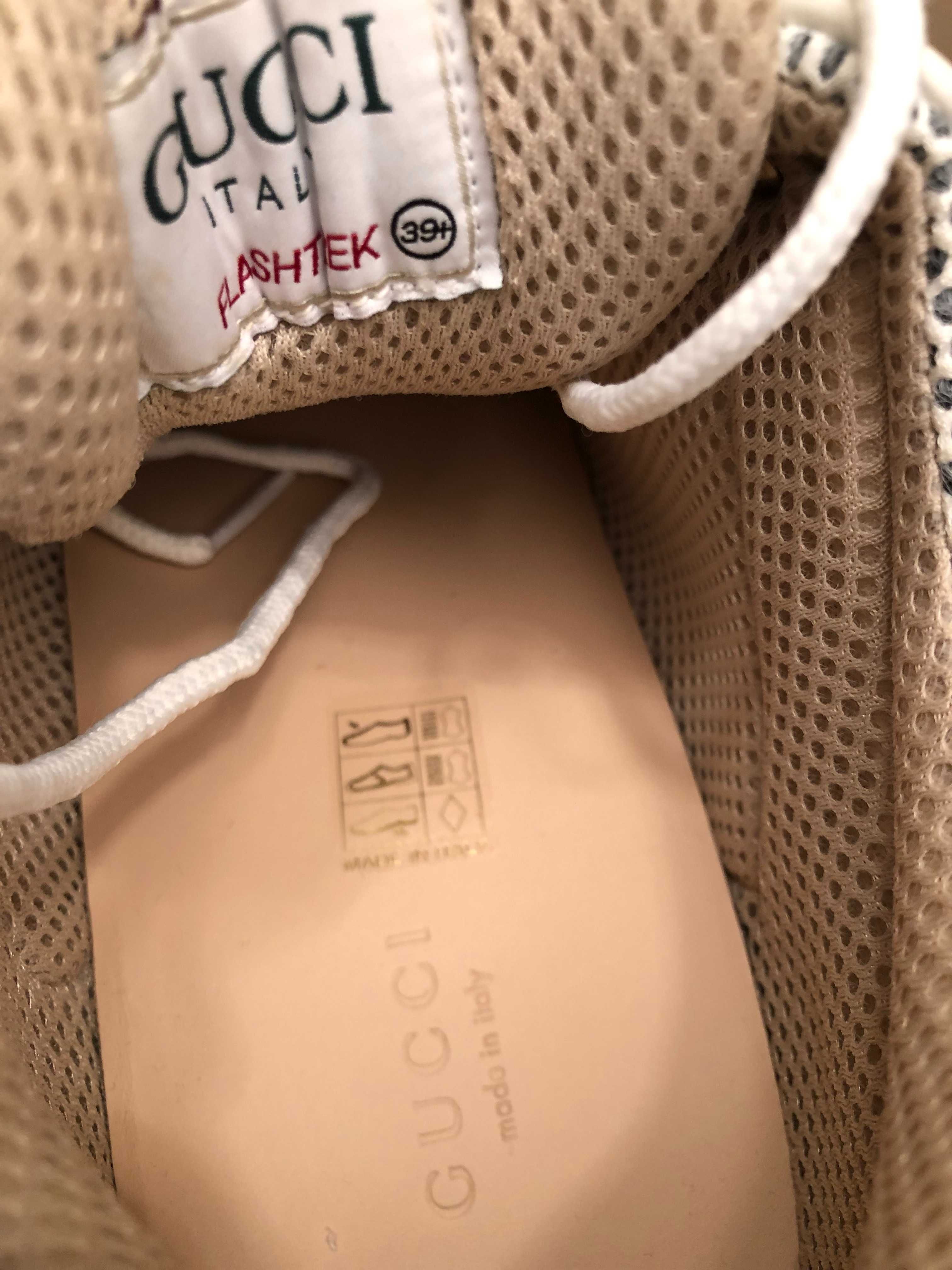 Gucci Flashtrek 39,5 sneakers originali, full box