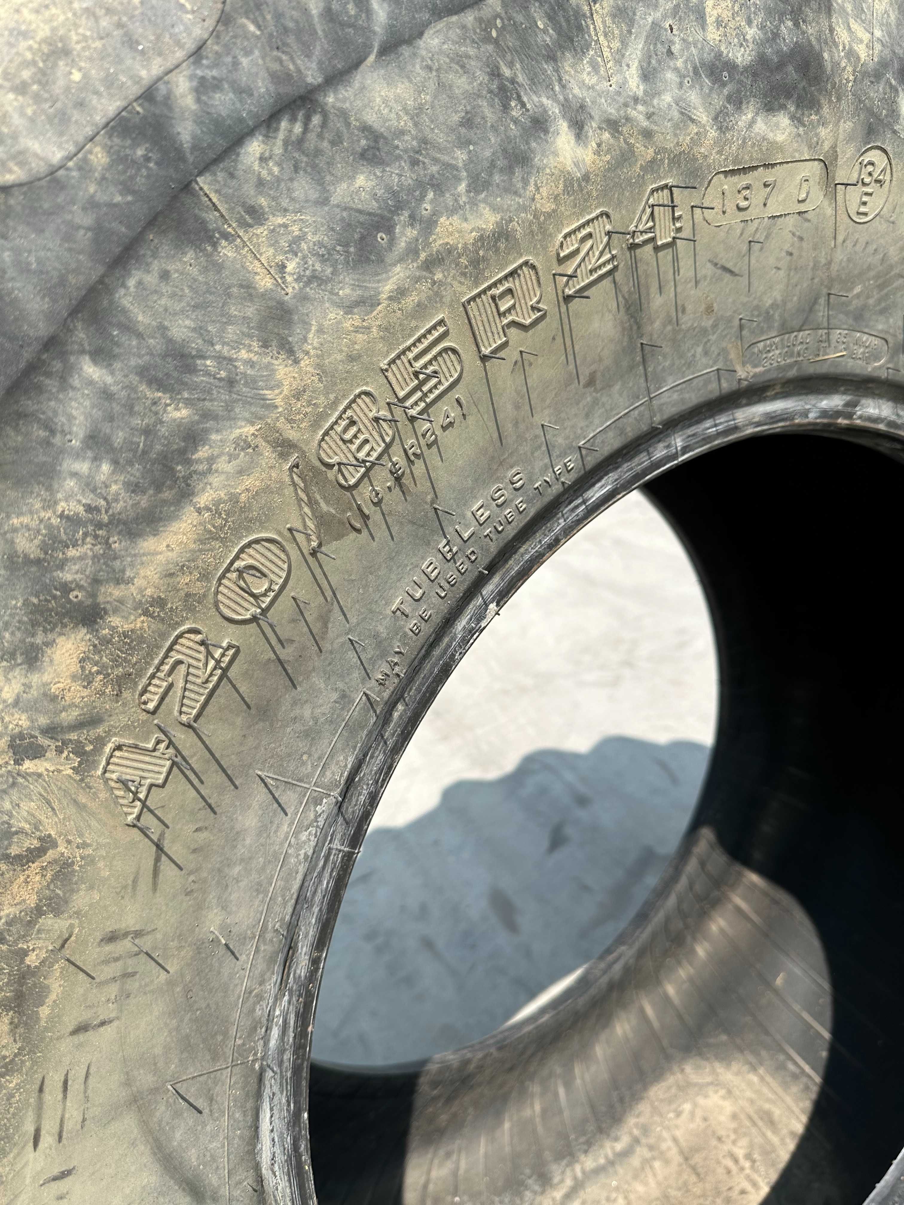 16.9R24 (420/85R24) - Stare foarte buna, Garantie inclusa!