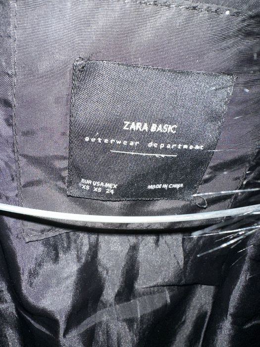 Geaca zara dama marimea xs puf de gasca
