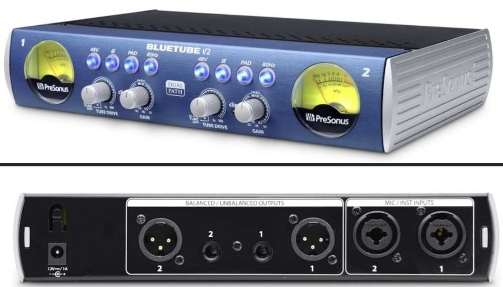 Микрофон iCON Dynamic 7B, Усилители PreSonus для наушников, микрофона.