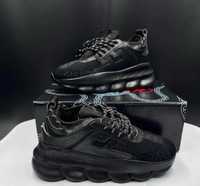 Adidasi Versace Chain Premium Black Unisex