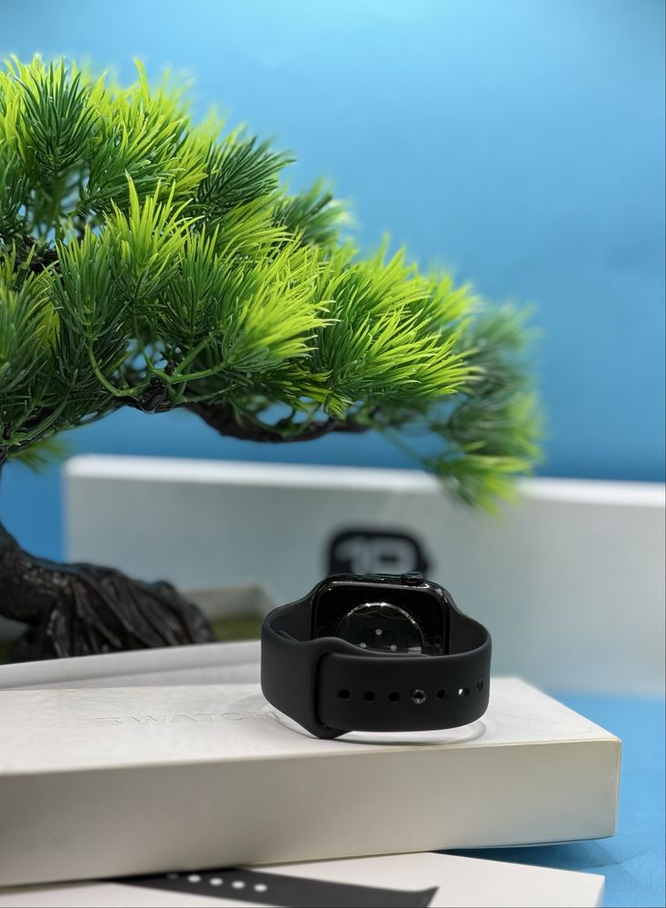 ГАРАНЦИОНЕН!!! Apple Watch 10, GPS, Cellular, Jet Black Aluminum 46 мм