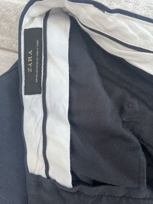 Pantaloni Zara bluemarin