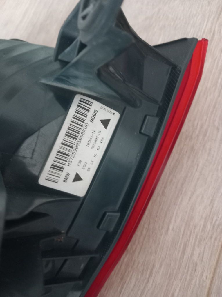 Tripla stop stanga pe aripa haion portbagaj OEM BMW F30 soclu stop F30