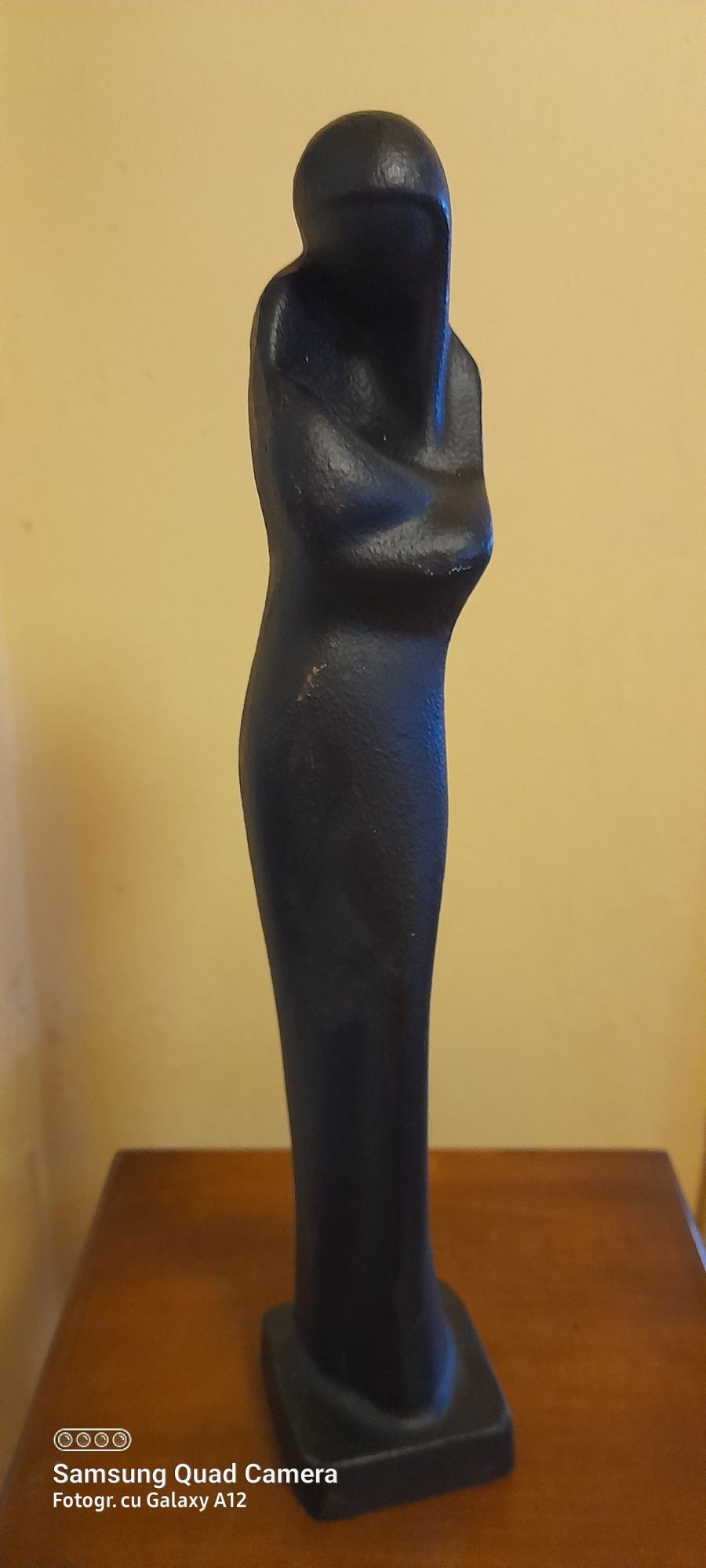 Maternitate statueta fontă 3,8 kg, 35 cm