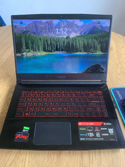 Laptop Gaming MSI GF63 Thin 9SC - - i5, 16GB RAM, 4GB Video GTX 1650