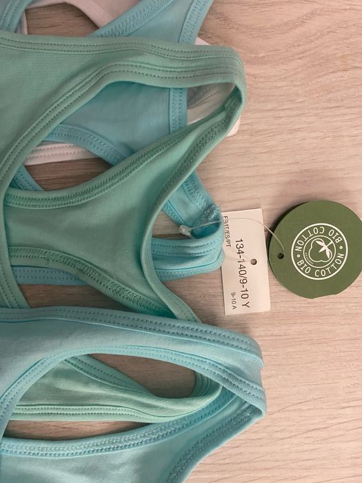 Set bustiere 9-10 ani BioCotton