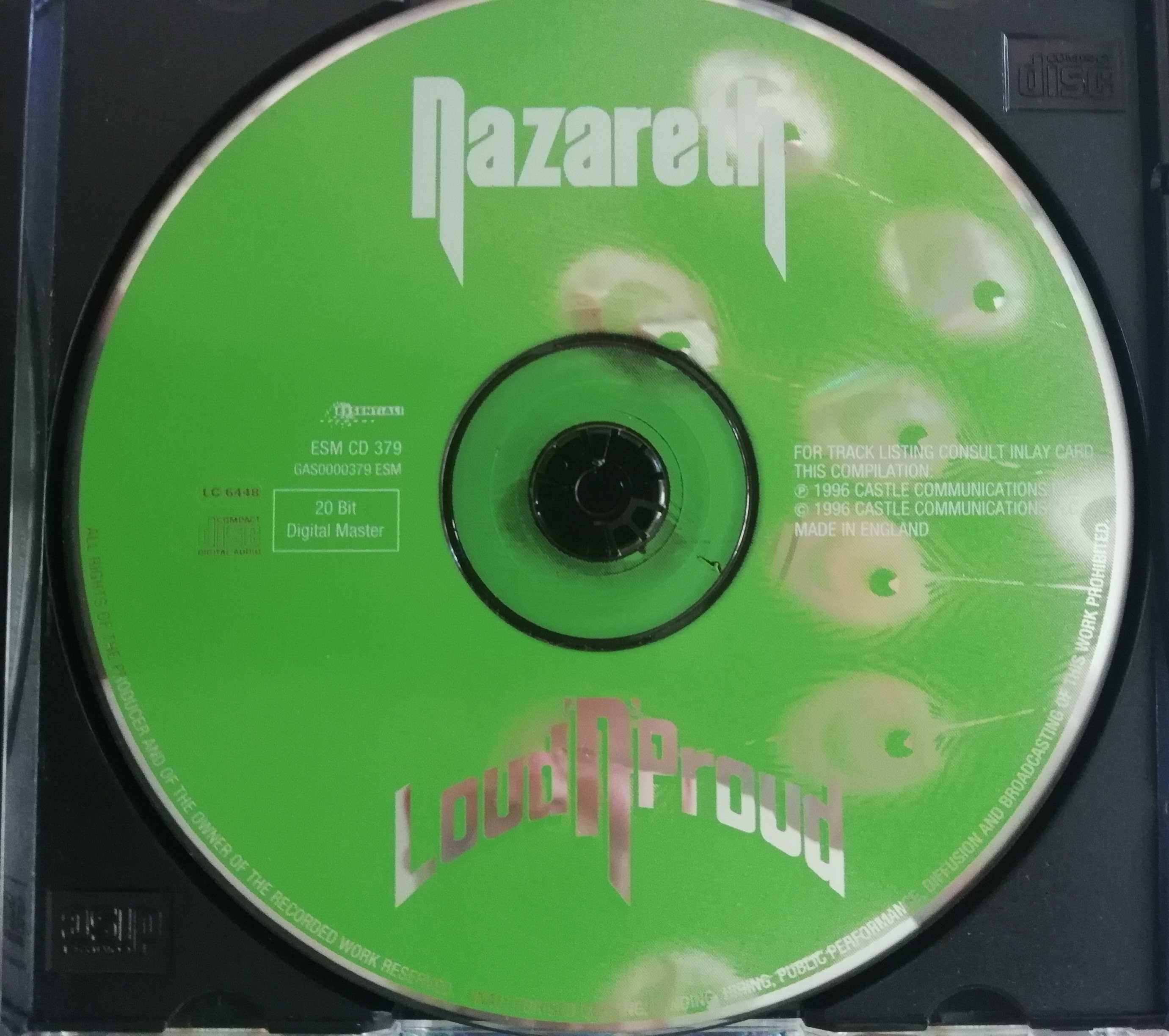 Продам CD альбомы Nazareth "первопрессы"