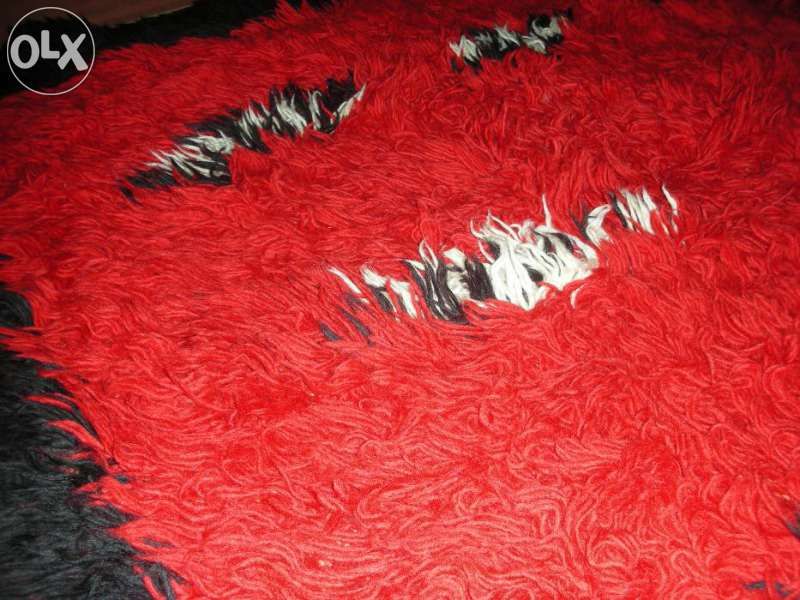 Нов китеник ( или килим) - 100% вълна, дълъг косъм