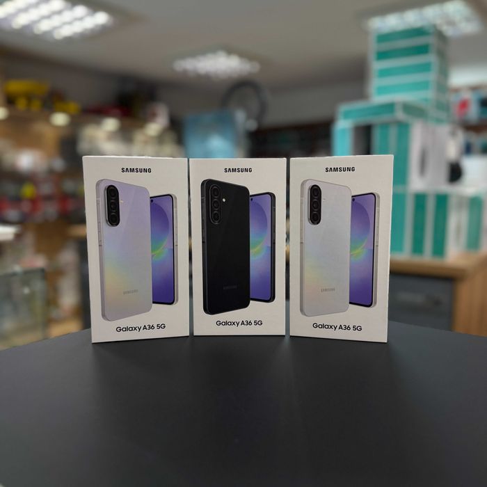 Смартфоны Samsung Galaxy A36 5G. Новые, оригинал. Гарантия. Караганда
