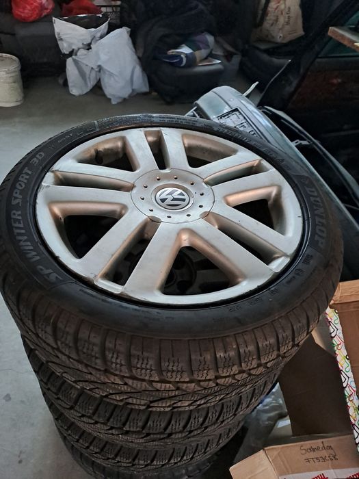 Roți jante aliaj originale 5x112 vw sharan 225 45 R17
