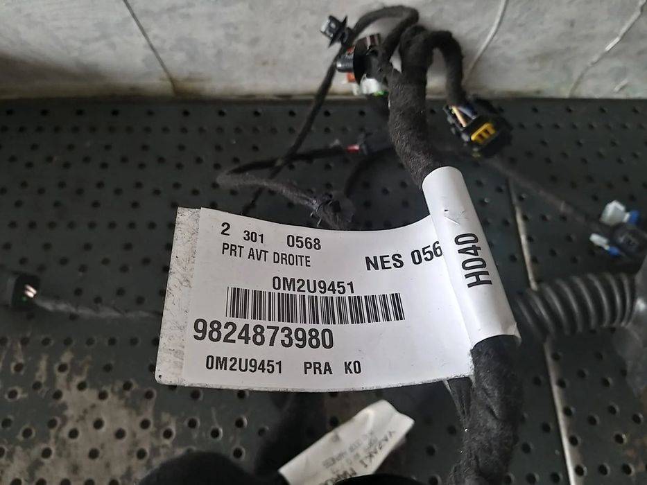 Cablaj instalatie electrica usa dreapta fata opel zafira e life 9824873980