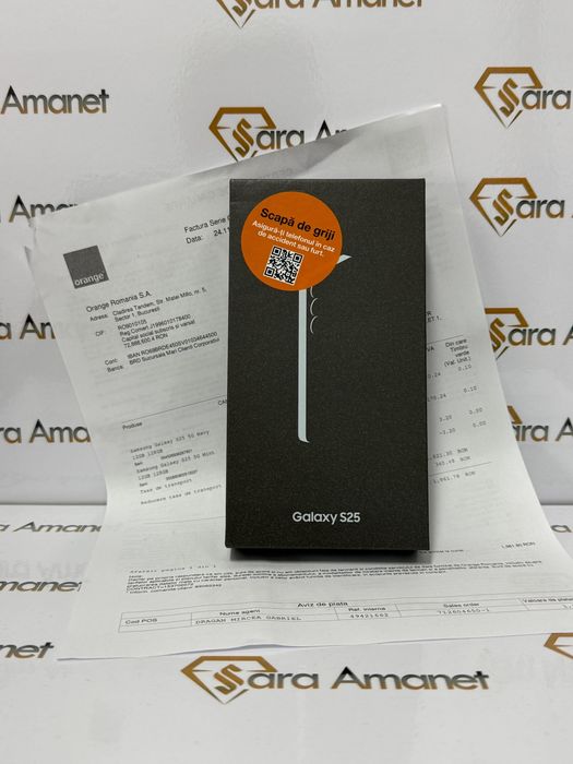 Samsung S25 128Gb ( garantie 2 ani ) Sara Amanet