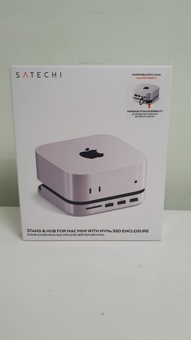 Подставка и концентратор Mac Mini  M 4 c корпусом для SSD . США . Нов