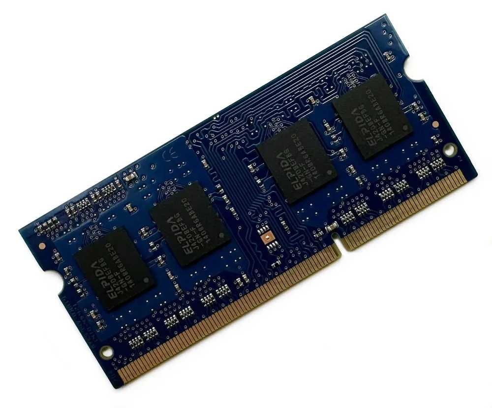 Оперативная память Elpida DDR3 8Gb 1600 Mhz PC3-12800S Rank 2x4 ГБ