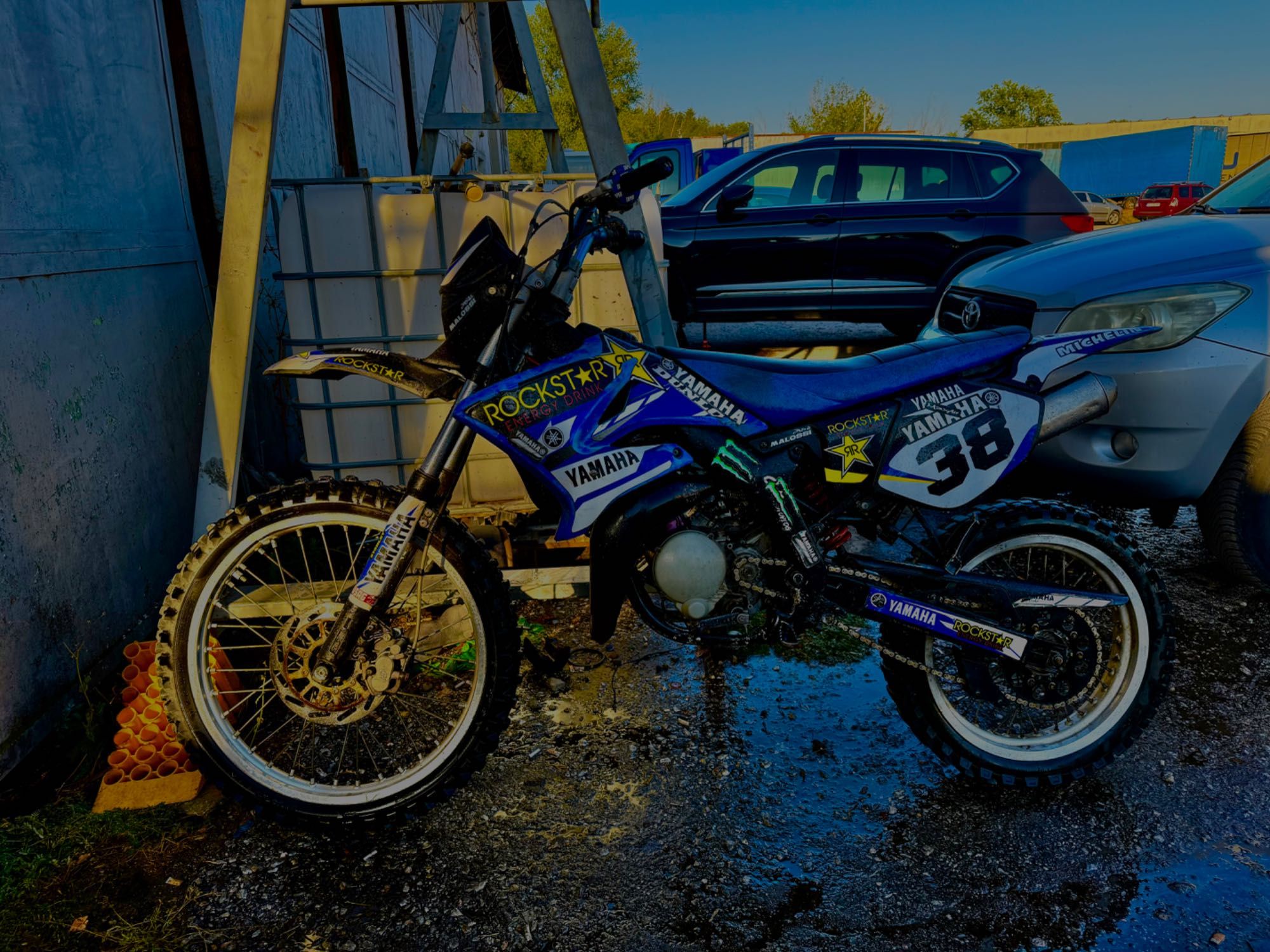 Yamaha dt50r с кит