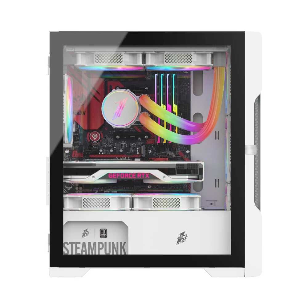 1stPlayer кутия Case mATX - TRILOBITE T3 Mesh White