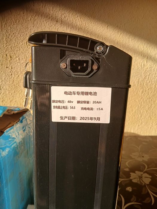 48v 20 ah ORIGINAL Yangi Akumlyator Batareya litiy lion Sotiladi.Holat