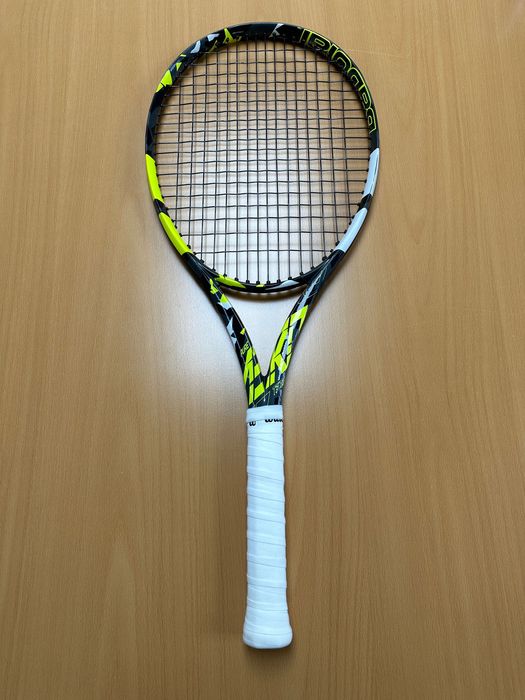 Тенис ракета Babolat Pure Aero (2023)) Team 285g. Грип2