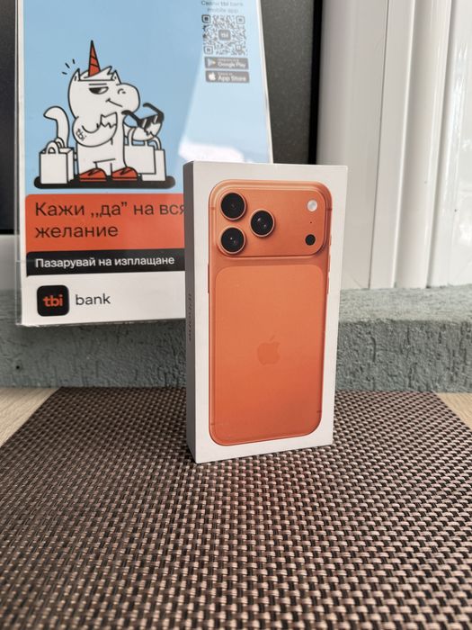 512!ЛИЗИНГ*130лв/м iPhone 17 Pro Max*Orange*айфон 17 про макс